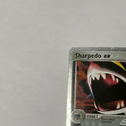 Pokemon TCG Sharpedo EX Deoxys Holo Card 104/107 Mp - Image 4
