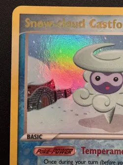 Snow-cloud Castform 29/113 EX Delta Species Pokemon Card Reverse Holo Rare NM - Image 3