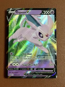 Espeon V SWSH201 SWSH: Sword & Shield Promo Cards Holo - Image 2