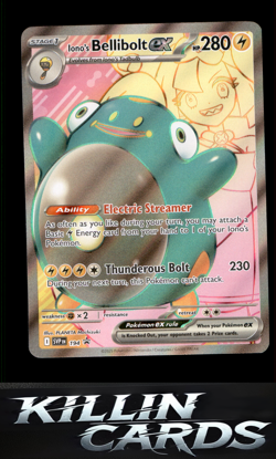 Iono's Bellibolt ex - 194 194 Pokemon Promo SV: Scarlet & Violet Promo Cards Car - Image 1