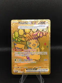 Pikachu EX Prismatic Evolutions Holo Hyper Rare Card 179/131 SV - Image 1