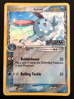 Azumarill 19/113 EX Delta Species Pokemon Card Reverse Holo Foil Rare HP - Image 1
