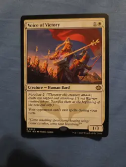 Voice of Victory Tarkir: Dragonstorm Regular - Image 1
