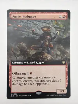 Agate Instigator (Extended Art) Commander: Bloomburrow Regular - Image 1
