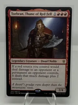 Torbran, Thane of Red Fell R Throne of Eldraine # 147 NM Normal - Image 1