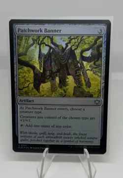 Foil - Patchwork Banner - 247 - Bloomburrow - NM - Image 1