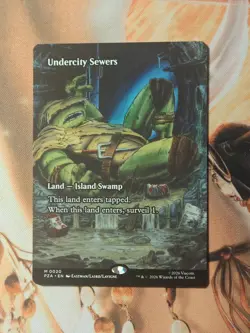 Undercity Sewers (Borderless) - Teenage Mutant Ninja Turtles (PZA) -nm - Image 1