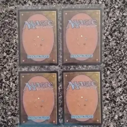 Magic The Gathering Beta Grizzly Bears x4 Creature Green Jeff A. Menges - Image 2