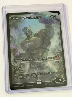 Leonardo, Cutting Edge Showcase Teenage Mutant Ninja Turtles Foil 281 - Image 1
