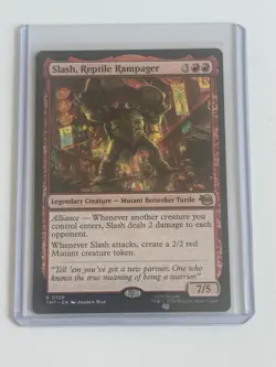 NM Slash, Reptile Rampager, MTG, TMNT, Magic the Gathering, 108 - Image 1