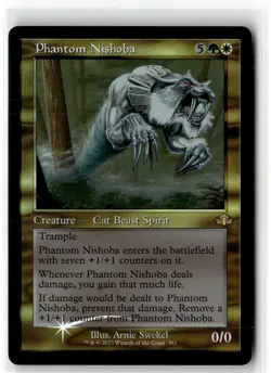 2023 MTG DMR Phantom Nishoba R Foil Creature #361 - Image 1