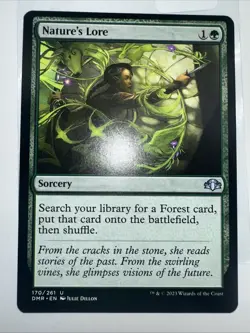 MTG - Nature's Lore _ DMR _ Regular Uncommon #170 - Image 2
