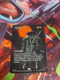 MTG TMNT Source Material - All Will Be One - Borderless Mythic - Image 1