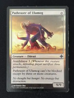 1x MTG Pathrazer of Ulamog - Rise of the Eldrazi (ROE) #9 - Magic the Gathering - Image 1