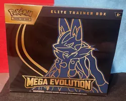 ⭐Pokemon Mega Evolution Lucario Elite Trainer Box (ETB) Factory Sealed New⭐ - Image 1