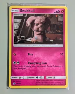 Snubbull - Black Star Promo SM200 Cosmos Holo - Mint/Sealed - Pokemon TCG - Image 1