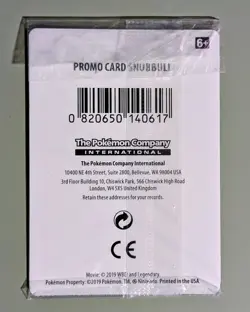 Snubbull - Black Star Promo SM200 Cosmos Holo - Mint/Sealed - Pokemon TCG - Image 2