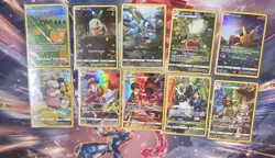 Pokemon TCG 10 Card Lot Sword & Shield Trainer/Galarian Gallery No Duplicates LP - Image 1