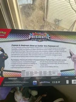 Pokemon TCG: Prismatic Evolutions Premium Figure Collection Factory Sealed Box - Image 2