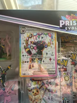 Pokemon TCG: Prismatic Evolutions Premium Figure Collection Factory Sealed Box - Image 3