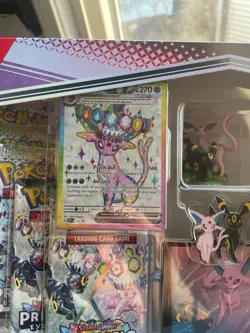 Pokemon TCG: Prismatic Evolutions Premium Figure Collection Factory Sealed Box - Image 4
