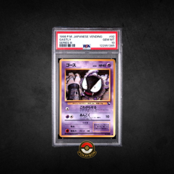 1998 POKEMON JAPANESE VENDING 92 GASTLY SERIES III (3) PSA 10 - Image 1