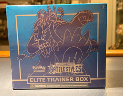 Pokemon Sword & Shield Battle Styles Elite Trainer Box Blue - Image 1