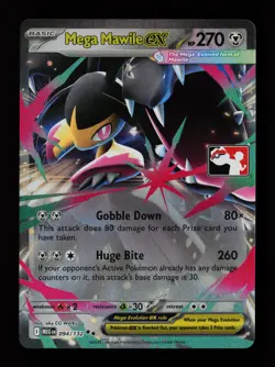 Mega Mawile ex 094/132 Holo Prize Pack Series Cards Pokemon Card - Image 1