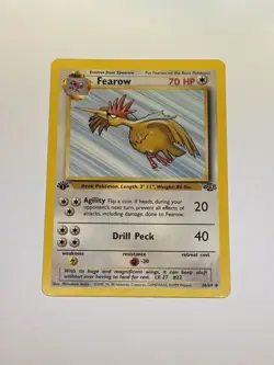 1st Edition Fearow 36/64 Jungle Uncommon Pokemon TCG Vintage WotC 1999 NM/LP - Image 1