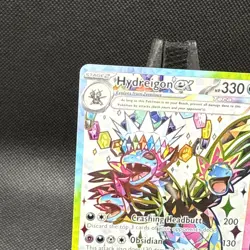 Hydreigon ex 223/191 - Surging Sparks Holo NM Pokemon TCG - Image 2