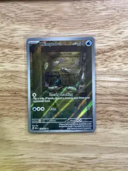 Wimpod 191/182 SV04: Paradox Rift Holo Illustration Rare Pokemon TCG - Image 1