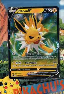 Pokemon TCG Jolteon V SWSH151 SWSH Black Star Promo NM/M - Image 1