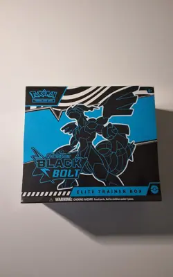 💥 Pokemon TCG: Scarlet & Violet Black Bolt Elite Trainer Box ETB FACTORY SEALED - Image 1