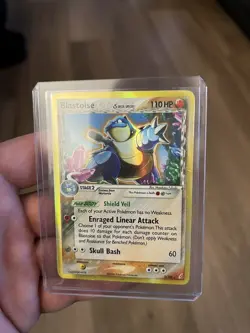 Pokemon TCG Blastoise Delta Species EX Crystal Guardians 2/100 Holo Rare - Image 1