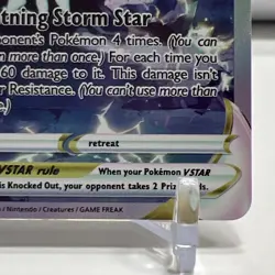 Pokemon TCG Crown Zenith Galarian Gallery Zeraora VSTAR GG43/GG70 NM One Owner - Image 5