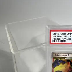 2009 Pokemon Platinum Infernape 4 Lv.X 108/111 Rising Rivals Holo PSA 7 #ML - Image 3