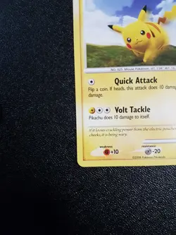 Pikachu 70/100 Non-Holo Common NM | Pokemon Majestic Dawn - Image 4