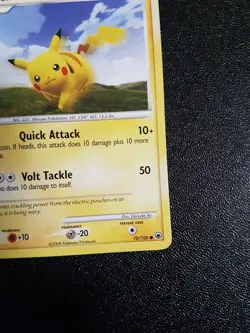 Pikachu 70/100 Non-Holo Common NM | Pokemon Majestic Dawn - Image 5