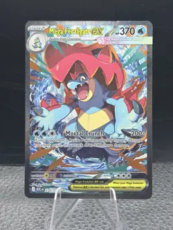 Pokemon Ascended Heroes Mega Feraligatr ex 274/217 Special Illustration Rare NM - Image 1