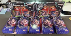 OP14 The Azure Seas Sleeved Booster Lot Of 25 & 2 Volume 6 Illustration Boxes - Image 1