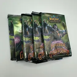 🟩World of Warcraft TCG 5x Betrayal Of The Guardian Booster Packs BRAND NEW🟩 - Image 1