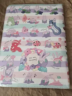 Pokemon Center TCG We're Goomy Zip Binder 9 Pocket, 360 Cards Storage Ships Now - Image 2