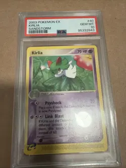 Pokemon Kirlia Sandstorm Card 40/100 Uncommon - Image 1