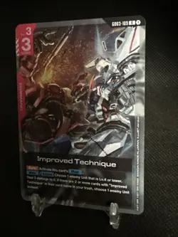 Improved Technique GD03-109 R Gundam Card Game Steel Requiem - Image 2
