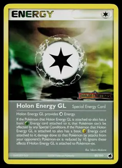 Pokemon Card - Holon Energy GL Dragon Frontiers 85/101 Rare Reverse Holo Stamped - Image 1