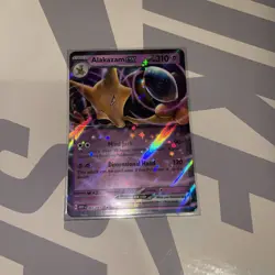 Alakazam EX 065/165 Scarlet Violet 151 Pokemon Card NM FAST SHIPPING english D - Image 2