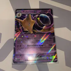 Alakazam EX 065/165 Scarlet Violet 151 Pokemon Card NM FAST SHIPPING english D - Image 3