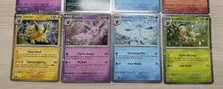 Pokemon Prismatic Evolutions Costco Cosmo Promo Cards (8 Cards Total) - #01 - Image 2