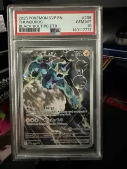 Thundurus - 209 (Pokemon Center Exclusive) 209 Sv: Scarlet & Violet Promo Cards - Image 1