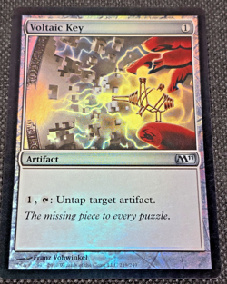 MTG magic cards 1x Voltaic Key - Foil Magic 2011 NM-Mint, English -- H2 - Image 1